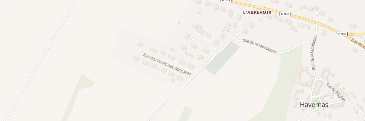 Plan du 5 Rue des Hauts des Verts Prés à Havernas