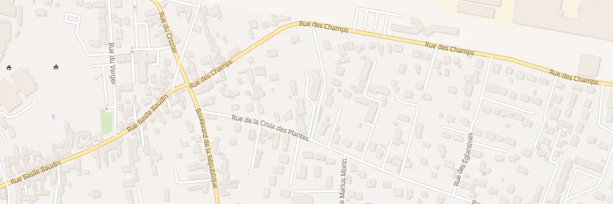 Plan du 17 Rue de la Croix des Plantes à Châteauneuf-sur-Loire
