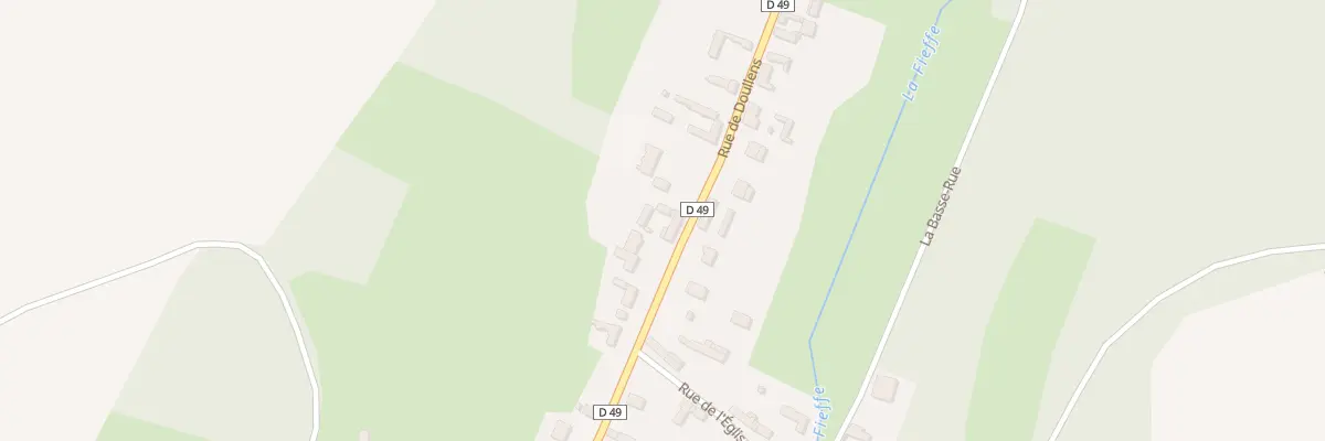 Plan du 37 Rue de Doullens à Fieffes-Montrelet