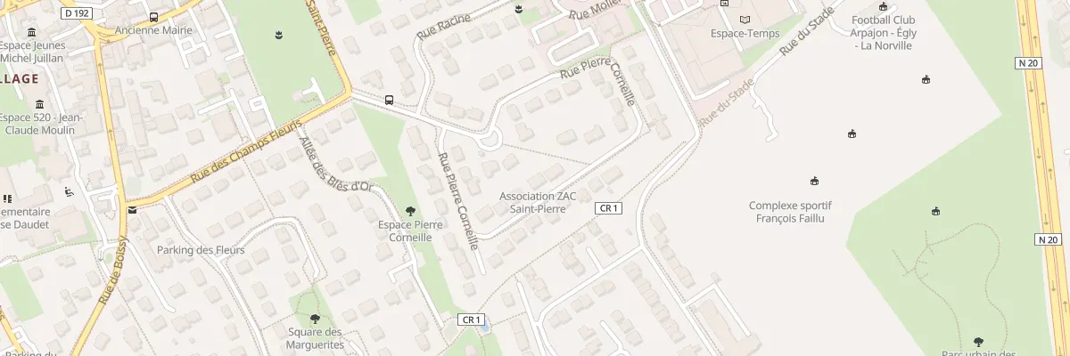 Plan du 13 Rue Pierre Corneille à Égly