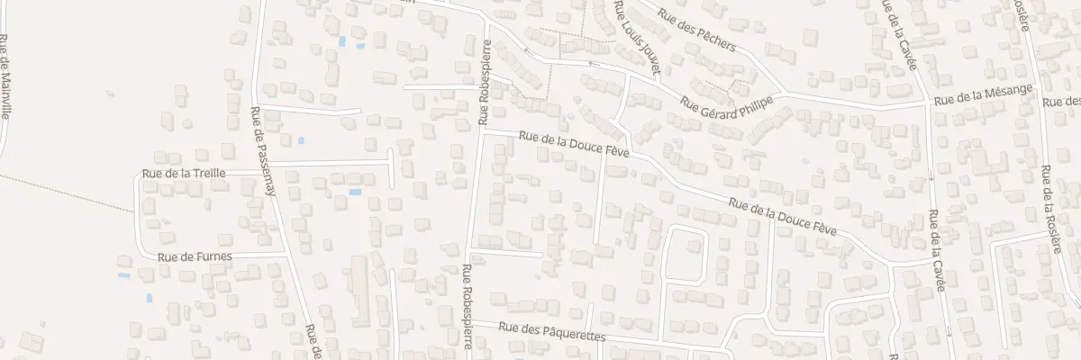 Plan du 41 Rue de la Douce Feve à Argenteuil