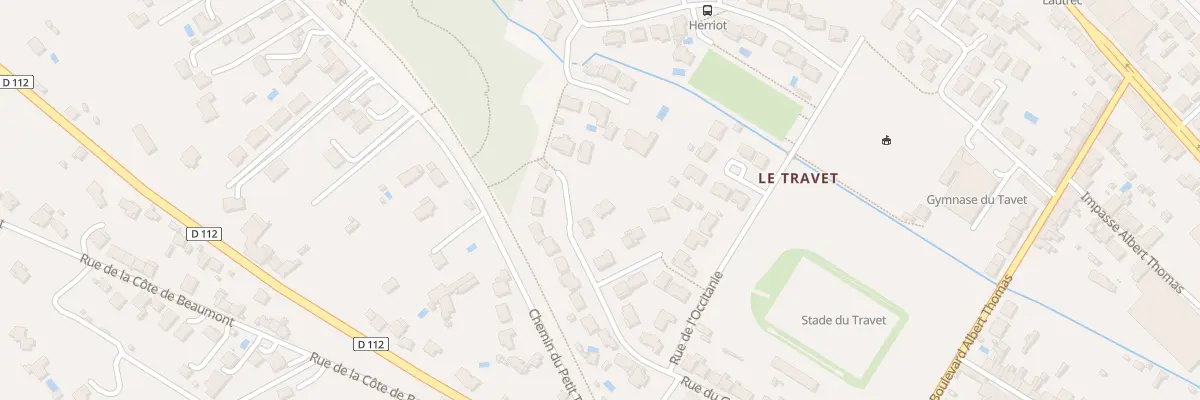 Plan du 150 Rue du Gazel à Castres