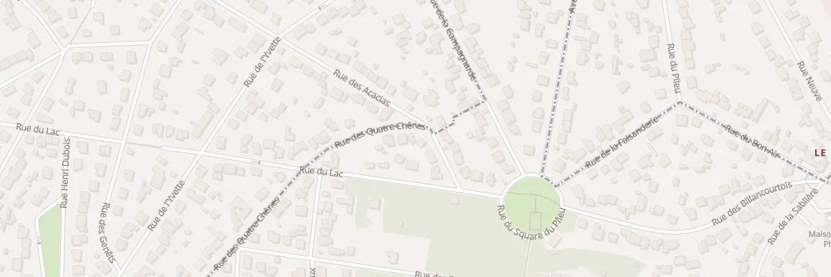 Plan du 50 Rue des 4 Chenes à Palaiseau