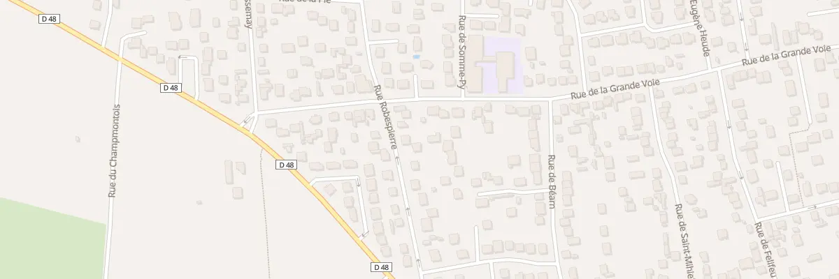 Plan du 34 Rue Robespierre à Argenteuil