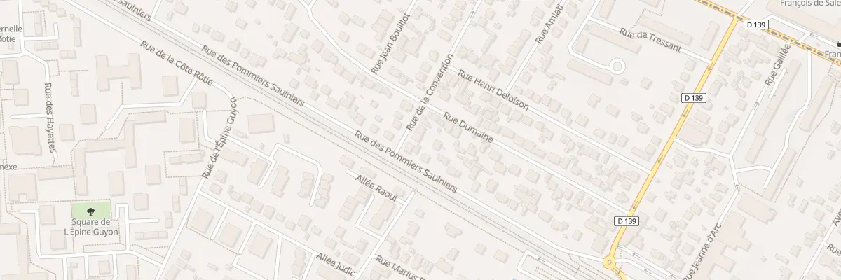 Plan du 2 Rue de la Convention à Franconville