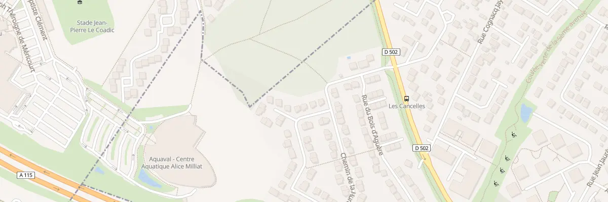 Plan du 131 Rue du Bois d’Aguere à Saint-Leu-la-Forêt