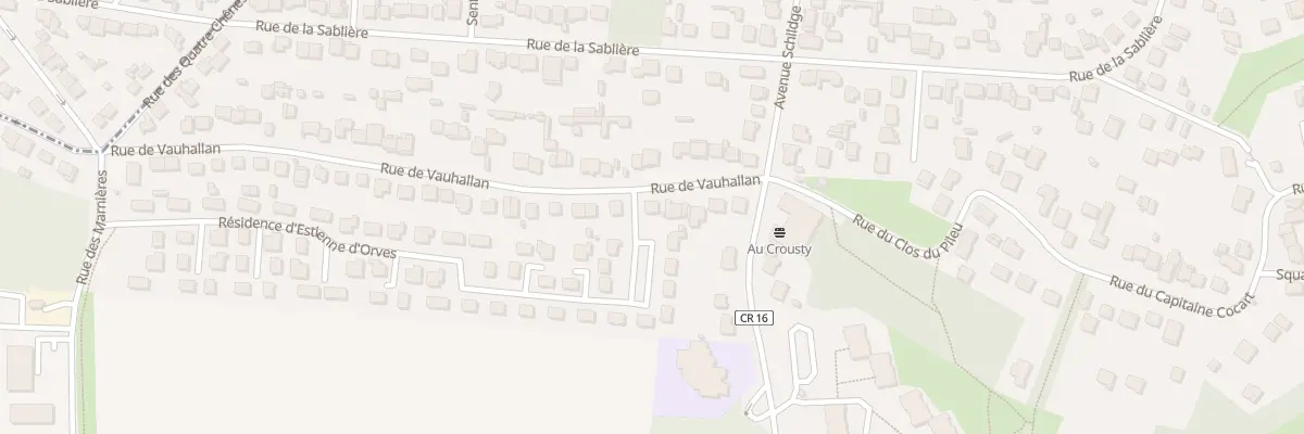 Plan du 9 Rue de Vauhallan à Palaiseau