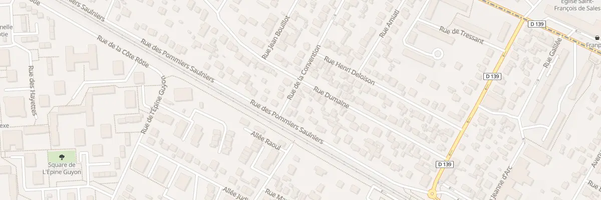 Plan du 2B Rue de la Convention à Franconville