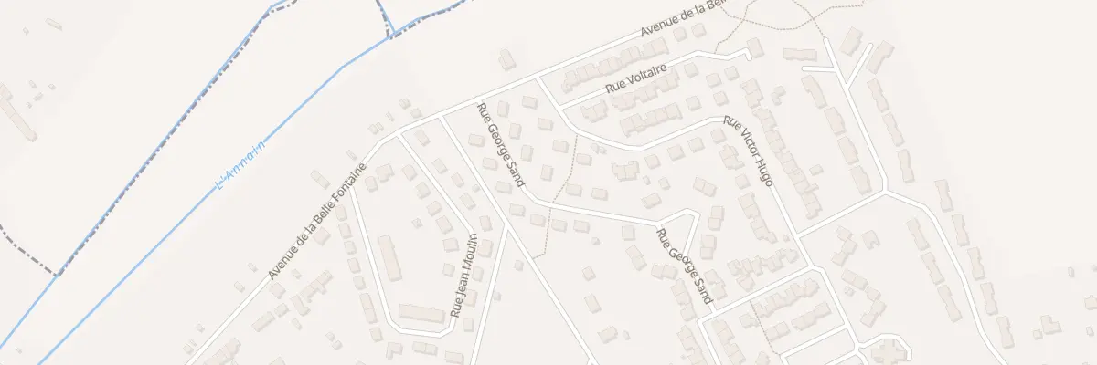 Plan du 7 Rue George Sand à Mehun-sur-Yèvre