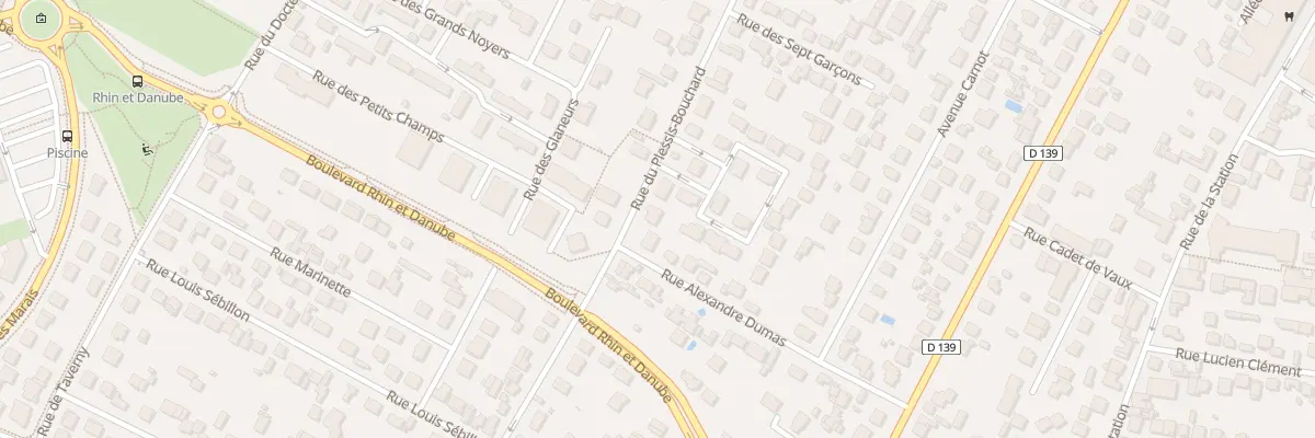 Plan du 86 Rue du Plessis Bouchard à Franconville