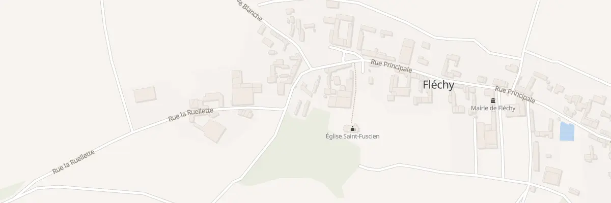 Plan du 3 Rue la Ruellette à Fléchy