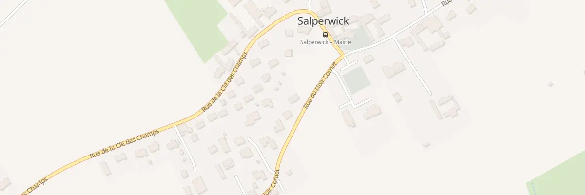 Plan du 107 Rue du Noir Cornet à Salperwick