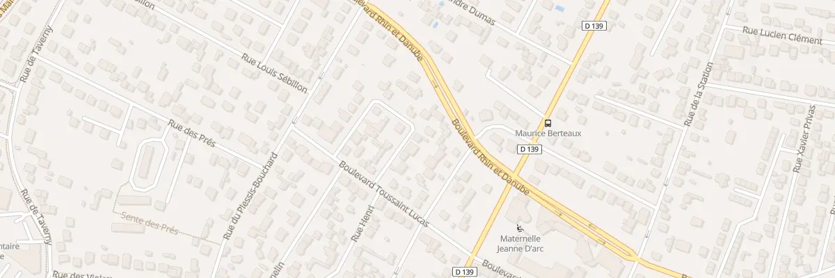 Plan du 6 Rue Chenel à Franconville