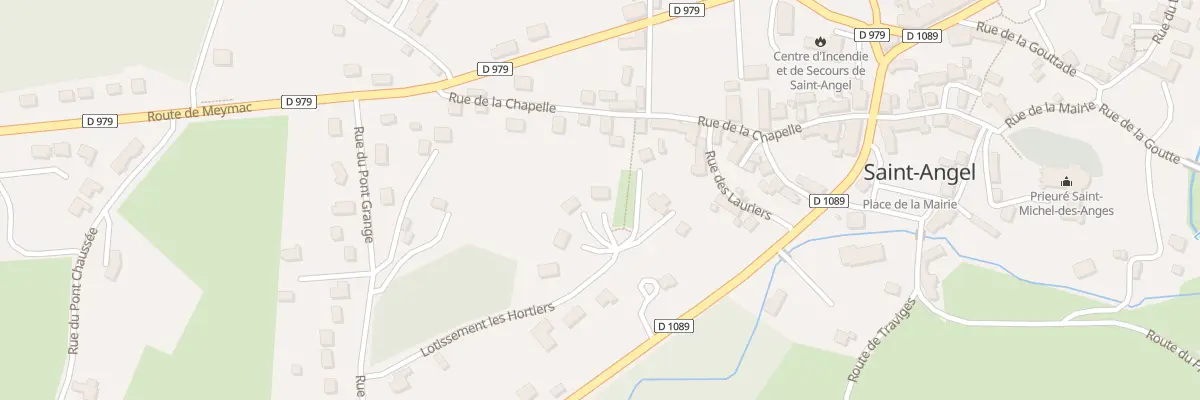 Plan du 8 Lot Les Hortiers à Saint-Angel