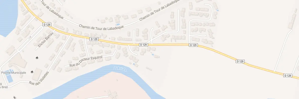 Plan du 19 Rte St Polycarpe à Limoux