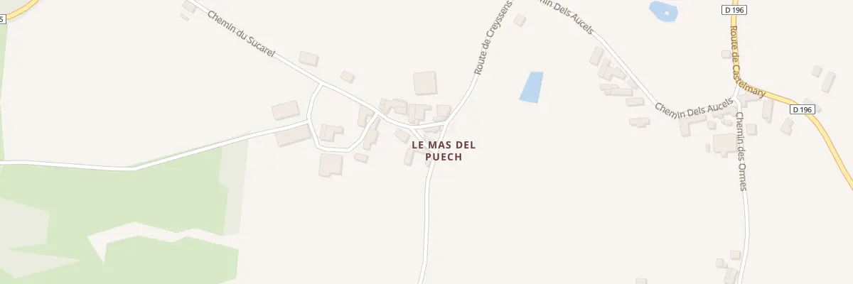 Plan du 5095 Le Mas Del Puech à Tayrac