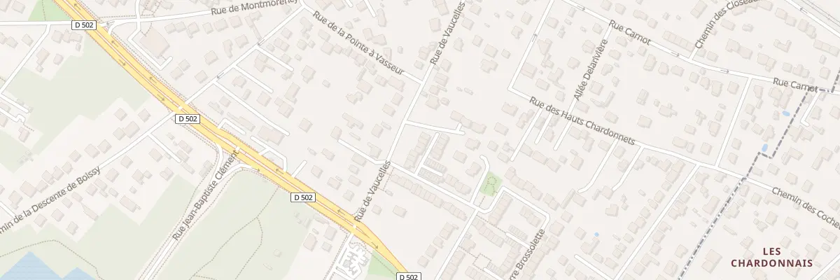 Plan du 86 Rue Pierre Brossolette à Taverny