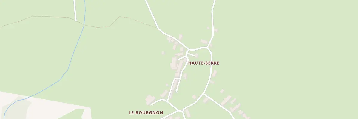 Plan du 19 Haute Serre à Saint-Chabrais
