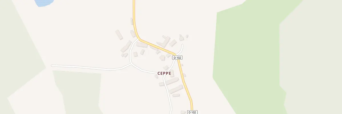 Plan du 36 Ceppe à Alleyrat
