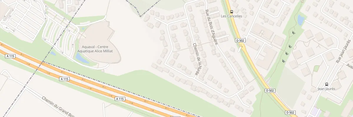 Plan du 58 Rue du Bois d’Aguere à Saint-Leu-la-Forêt