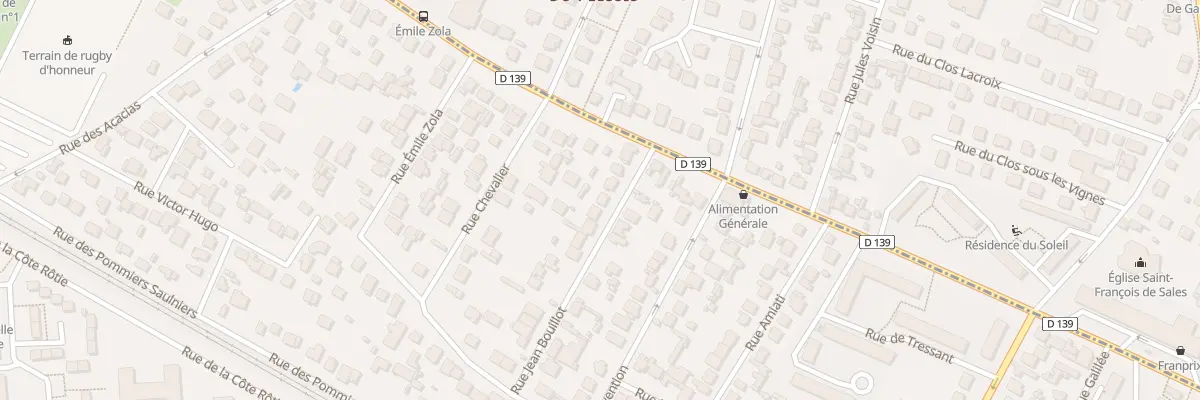 Plan du 21 Rue Jean Bouillot à Franconville