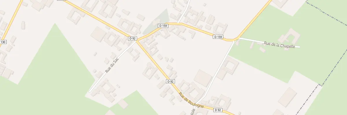 Plan du 16B Rte de Boulogne à Beaumetz-lès-Aire