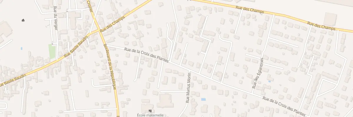 Plan du 19 Rue de la Croix des Plantes à Châteauneuf-sur-Loire