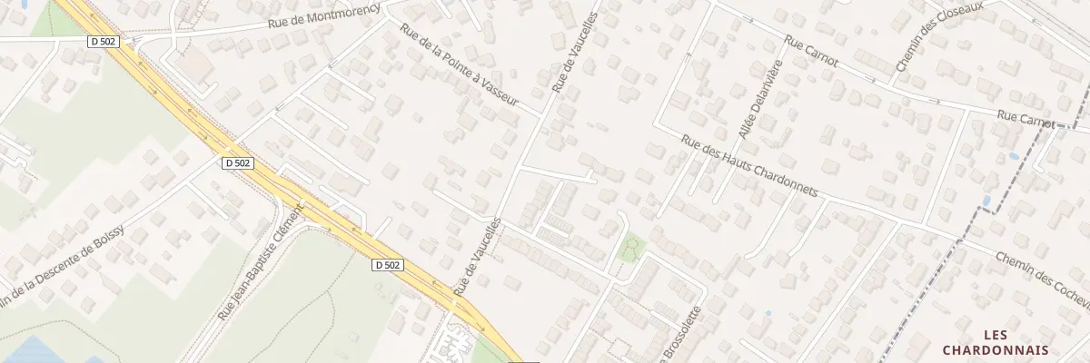 Plan du 85 Rue Pierre Brossolette à Taverny