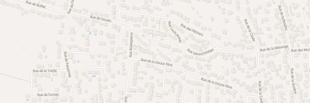 Plan du 56 Rue de la Douce Feve à Argenteuil