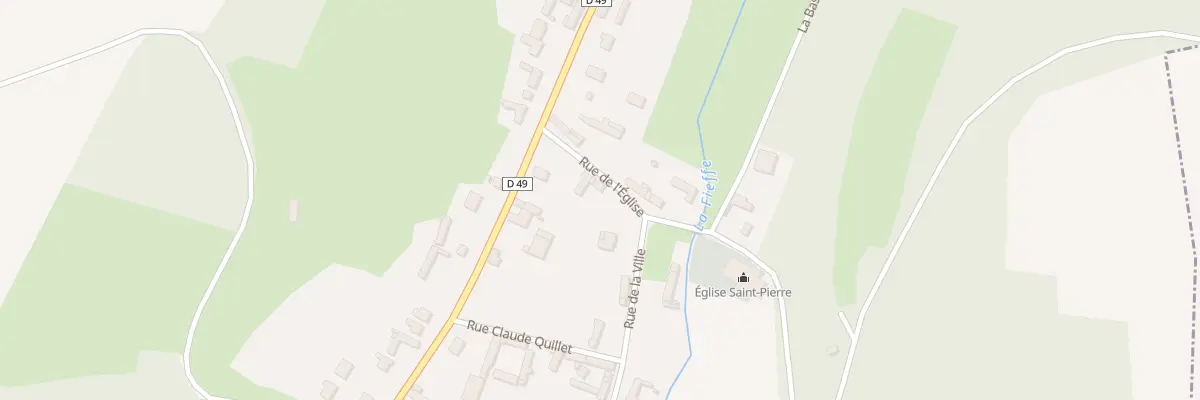 Plan du 2 Rue de l’Eglise à Fieffes-Montrelet