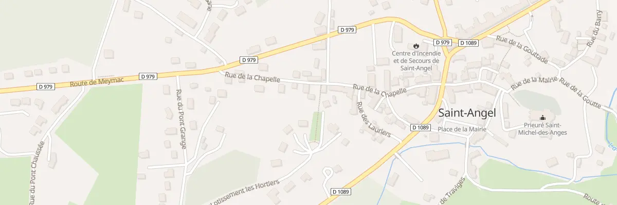 Plan du 23 Rue de la Chapelle à Saint-Angel