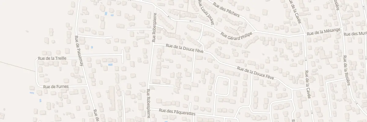 Plan du 37 Rue de la Douce Feve à Argenteuil