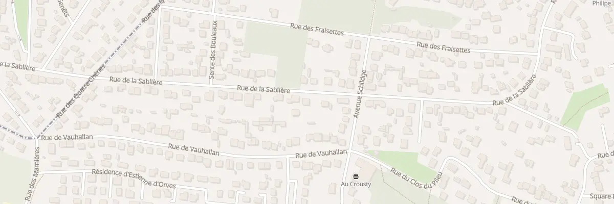 Plan du 71 Rue de la Sablière à Palaiseau