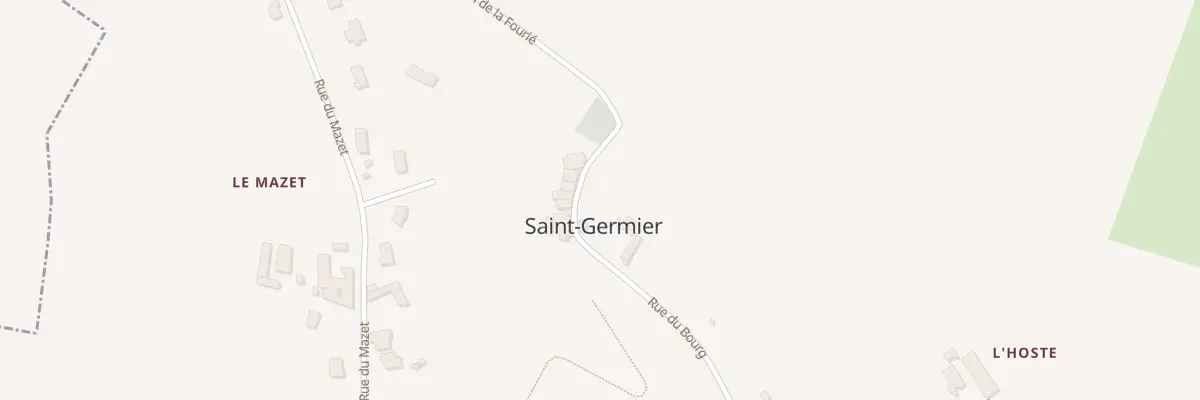 Plan du 115 Rue du Bourg à Saint-Germier