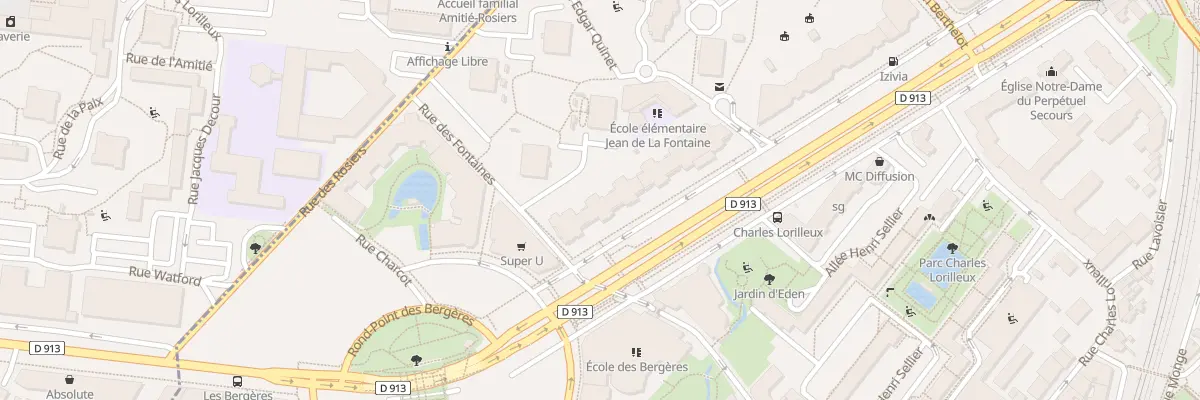 Plan du 92 Av du Général de Gaulle à Puteaux