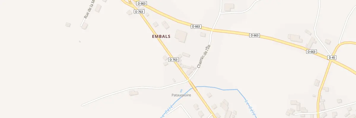 Plan du 6 Embals à Saint-Constant-Fournoulès