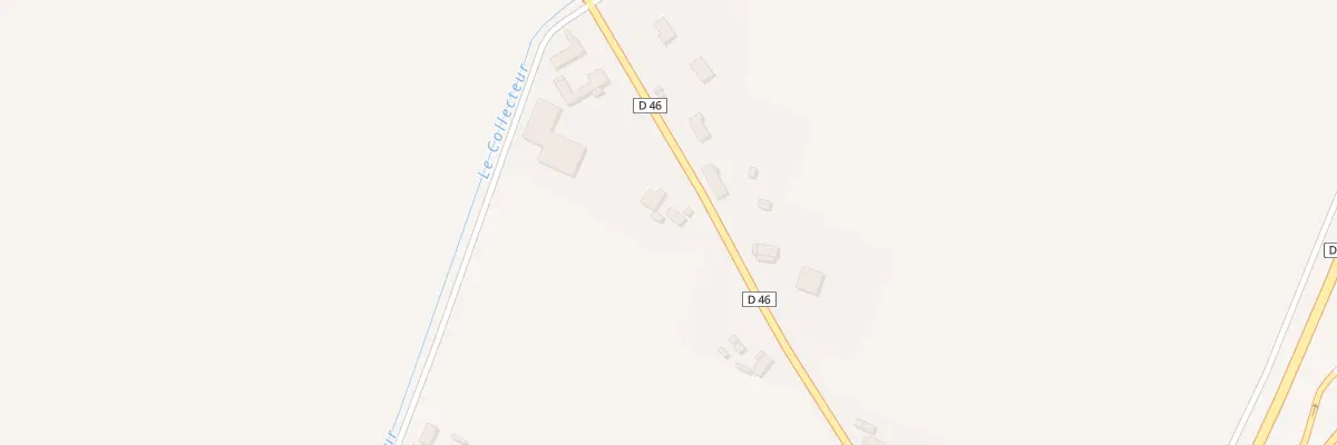 Plan du 1590 Rte de Pont l’Abbesse à Cappelle-Brouck
