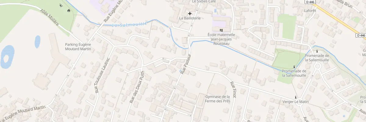 Plan du 10 Rue Pasteur à Marcoussis
