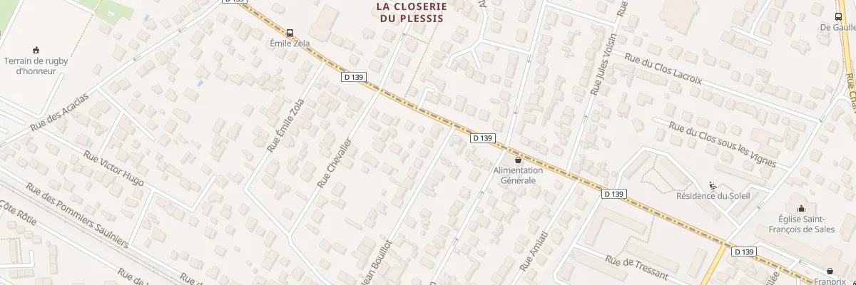 Plan du 23B Rue Jean Bouillot à Franconville