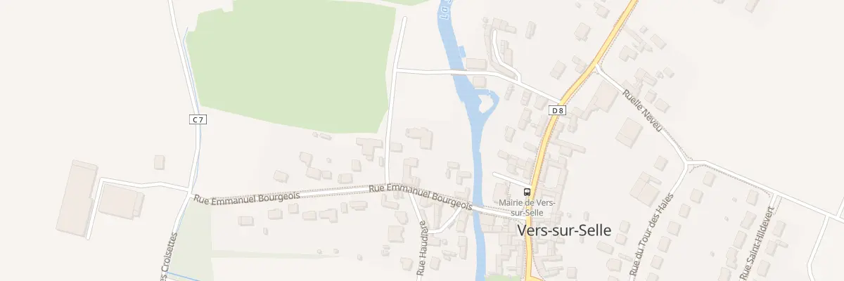 Plan du 7 Rue Emmanuel Bourgeois à Vers-sur-Selle