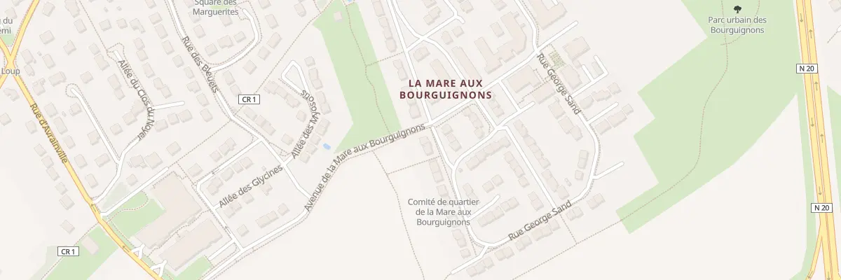 Plan du 3 All Emile Zola à Égly