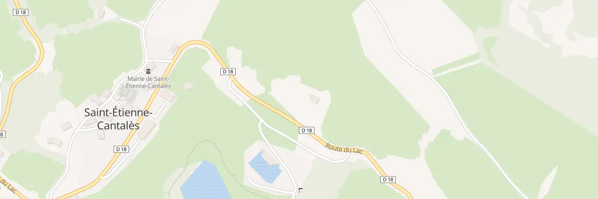 Plan du 5032A La Montagne Sud à Saint-Étienne-Cantalès