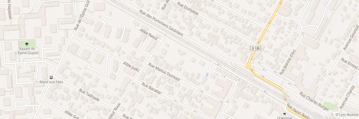 Plan du 76B Rue du Docteur Roux à Franconville