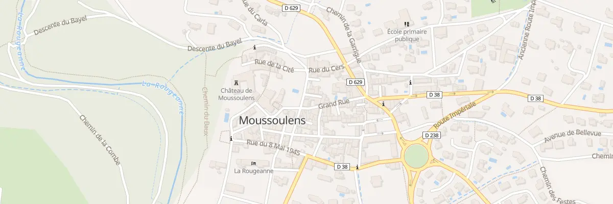 Plan du 52 Le Village à Moussoulens