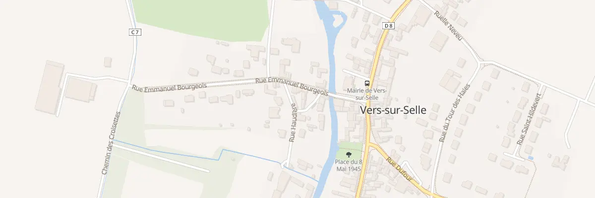 Plan du 12 Rue Emmanuel Bourgeois à Vers-sur-Selle