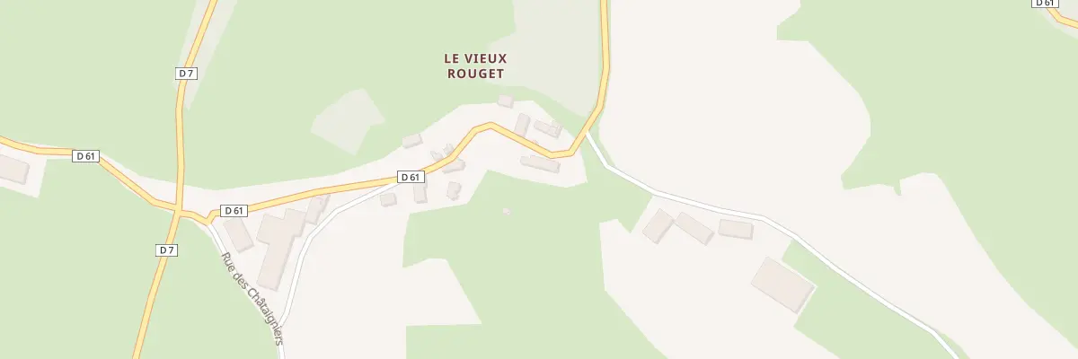 Plan du 10 Le Vieux Rouget au Rouget-Pers