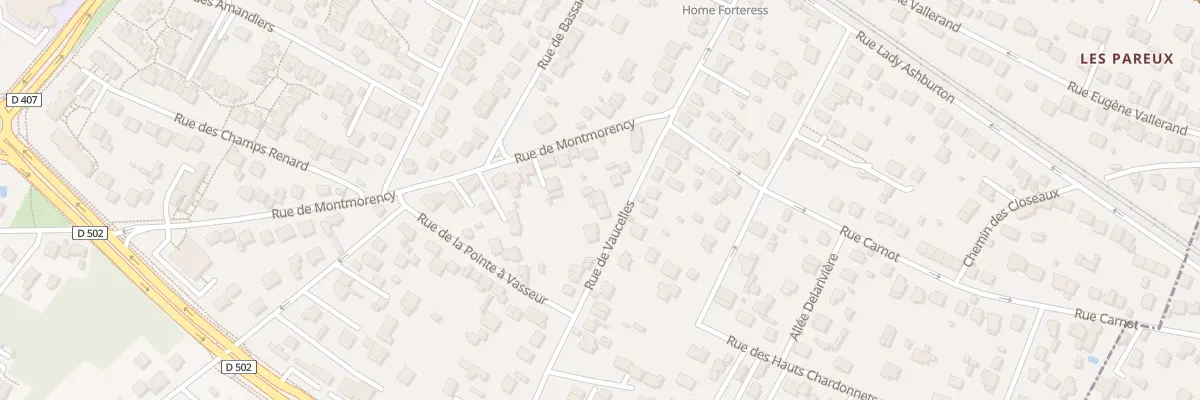 Plan du 74 Rue de Vaucelles à Taverny