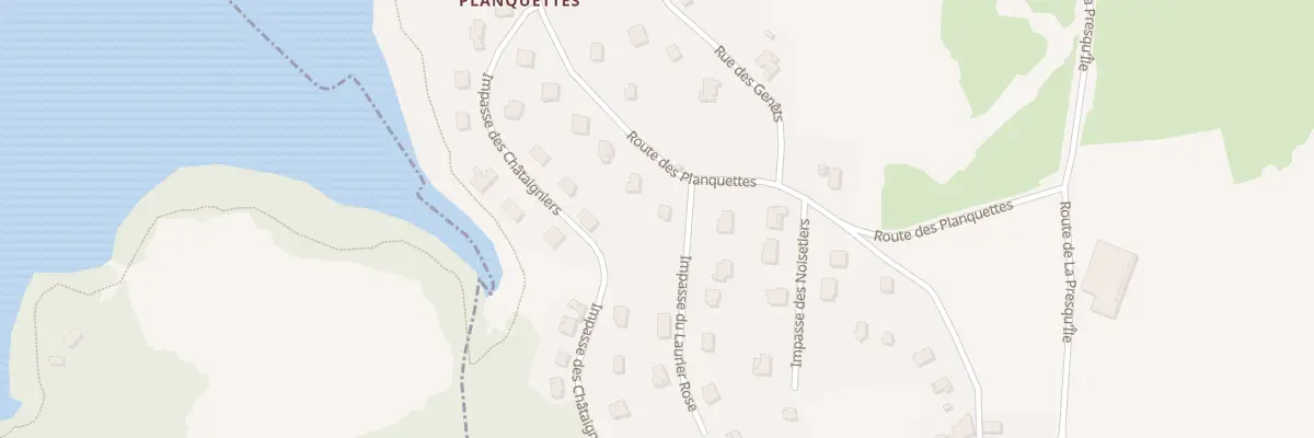 Plan du 6035 Les Planquettes à Saint-Gérons