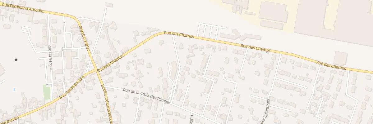 Plan du 17B Rue de la Croix des Plantes à Châteauneuf-sur-Loire