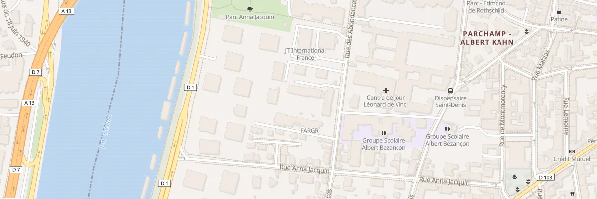 Plan du 31 Rue des Abondances à Boulogne-Billancourt